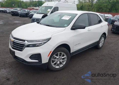 2024 Chevrolet Equinox Awd Ls из США, поврежденный, VIN 3GNAXSEG0RL259693